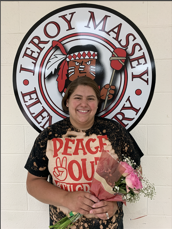 Congratulations to our Teacher of the Year Mrs. Ashlee Bradley! 